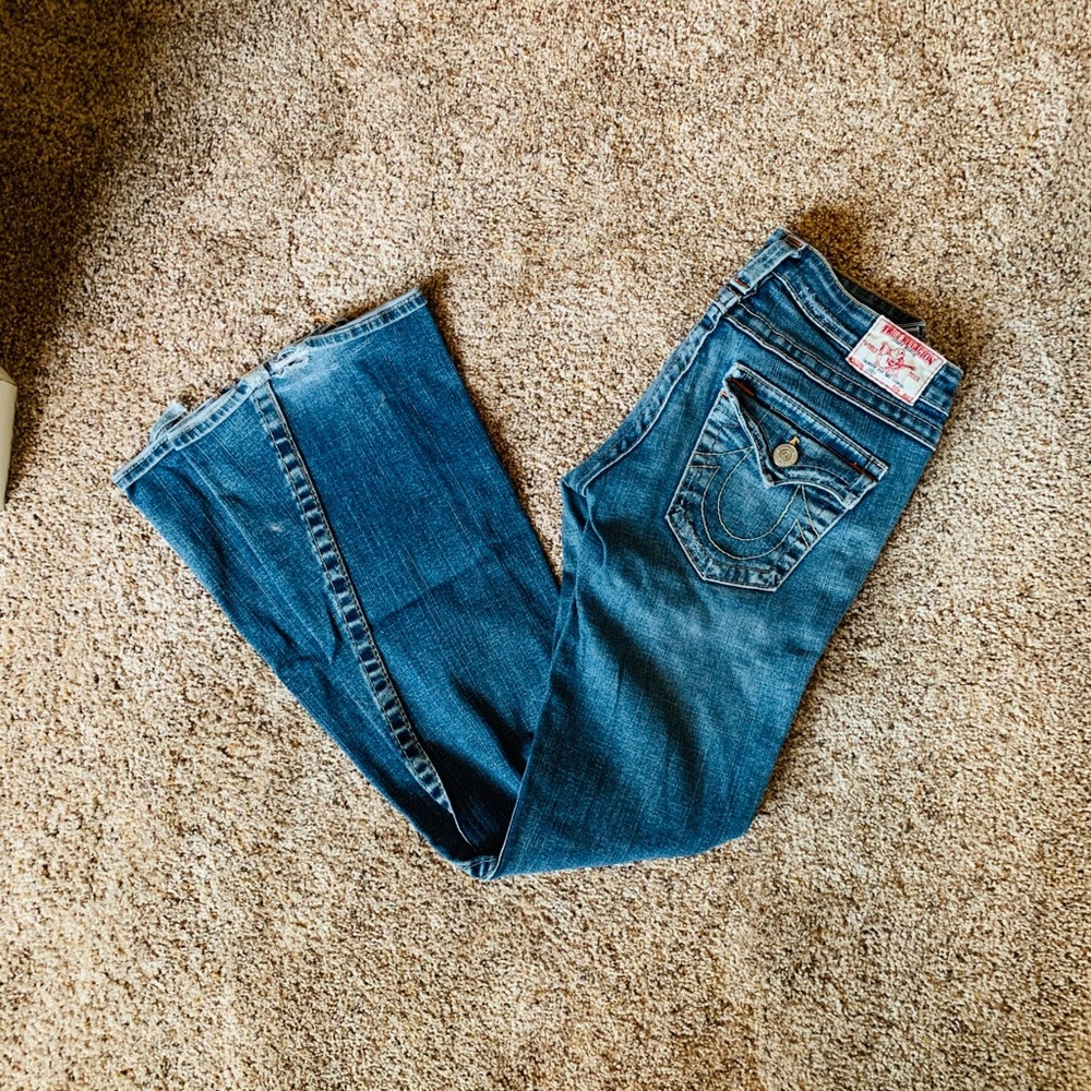 True Religion low rise jeans size 28